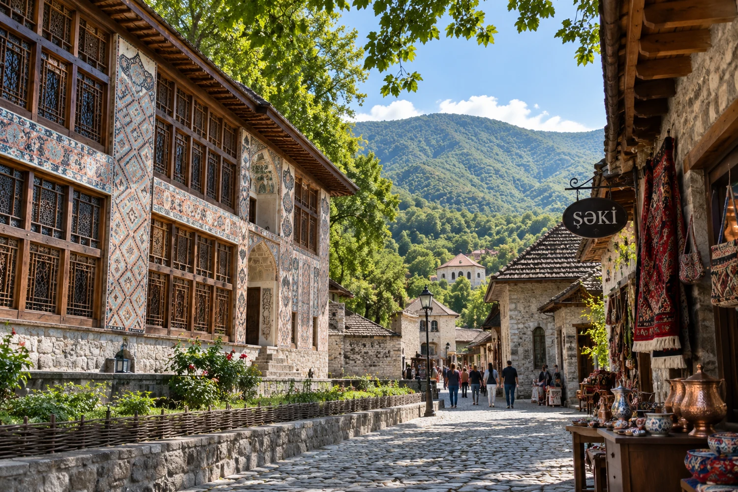 Illustrative view of Sheki